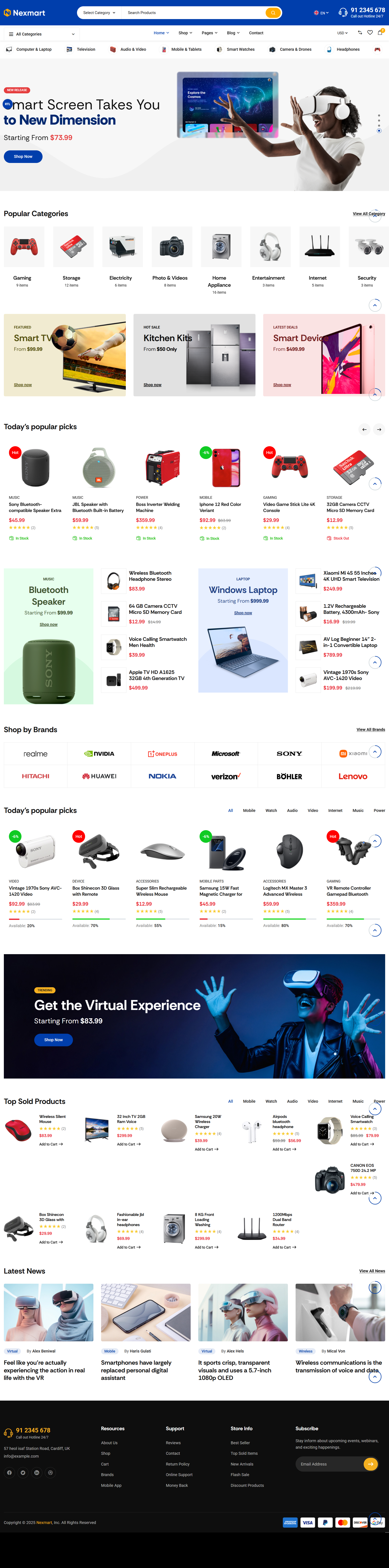 HTML Mega Mart Website ai website designer ai website developer animation branding css design ecommerce website electronics website html html template design html website design js mart website design mega mart website trandy website ui web content web designer web developer website design