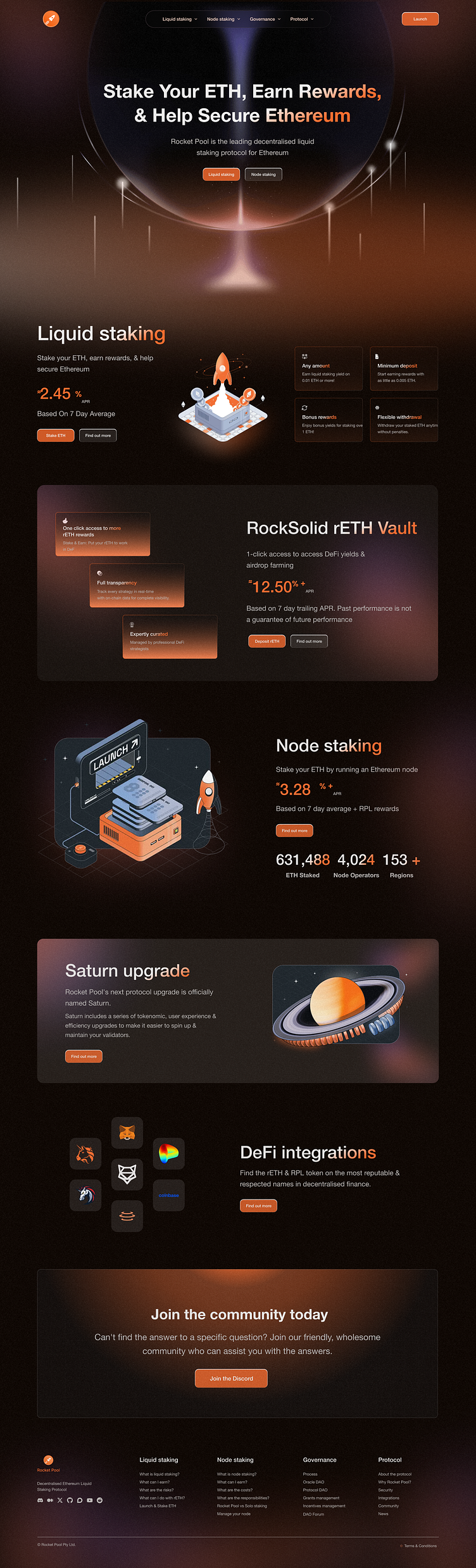 Crypto DeFi Website by Sheikh Shovon on Dribbble