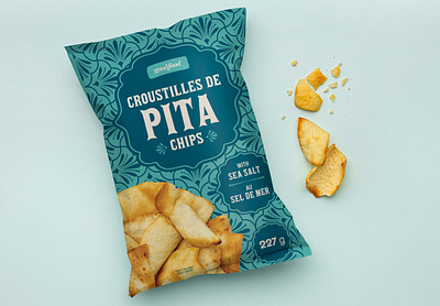 Goodfood | Chip Packaging chips cpg packaging packaging design snack