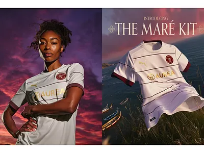 FC Lusitana Away Kit Design ai branding graphic design kit design