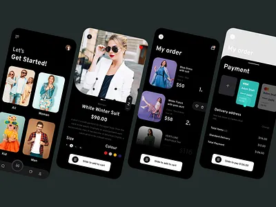 E-Commerce Fashion App Design clothes ecommerce ecommerce app fashion fashion app fashion ecommerce fashion mobile life style mobile app onboarding online shoping online store app shopping stylish trending user onboarding