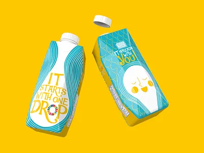 One Drop | Packaging Design graphic design illustration packagind design