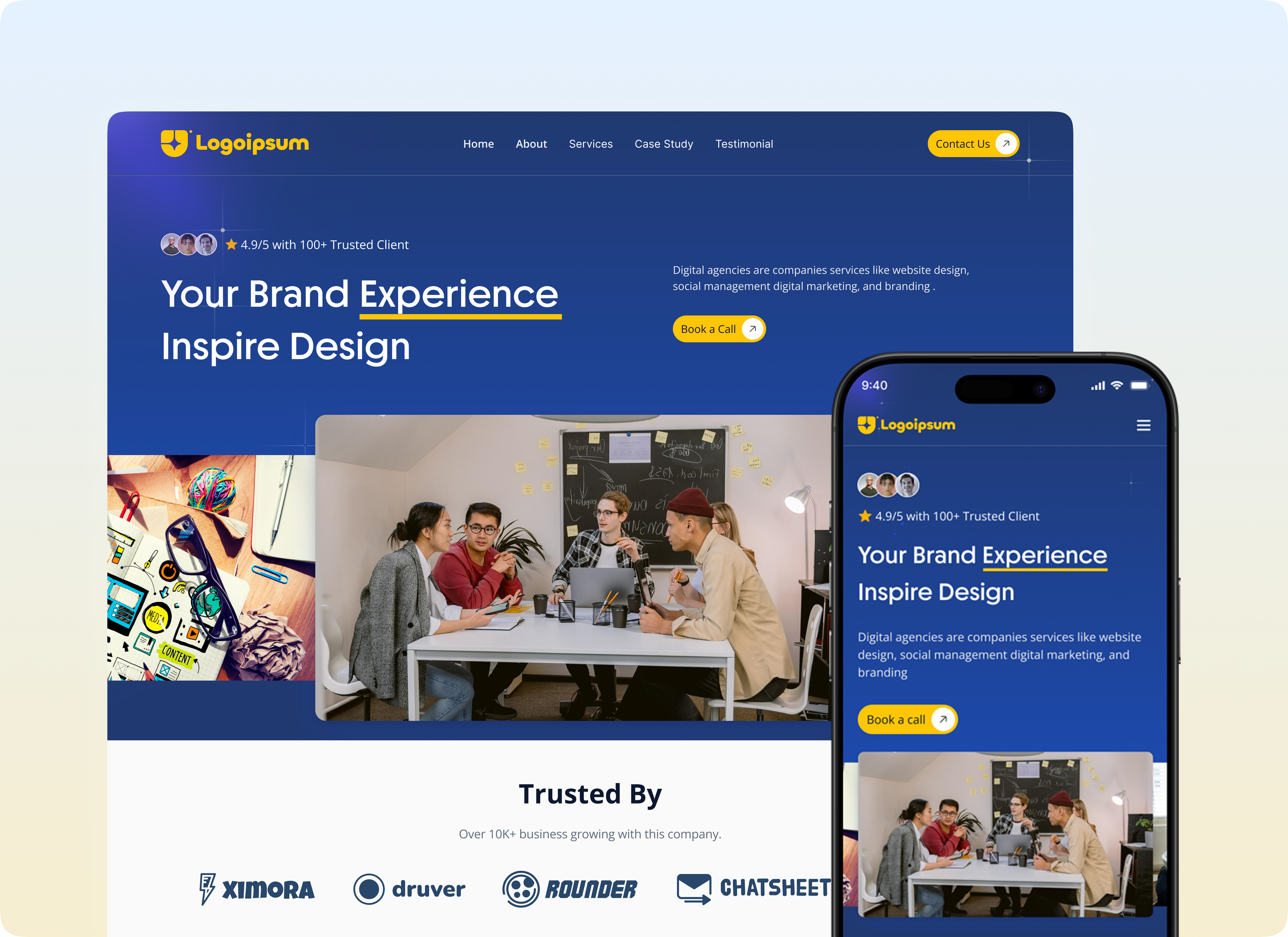 Example of Modern UI/UX Design For Web & Mobile App