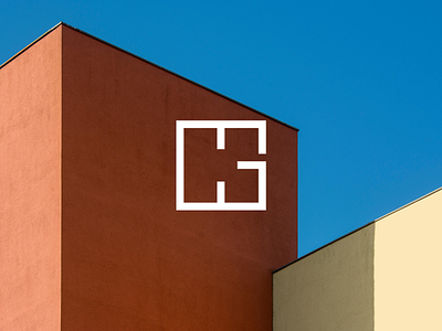 Architect firm - Branding + Website design architect architectfirm architecture branding g h identity initial logo logodesign negativespace ui websitedesign