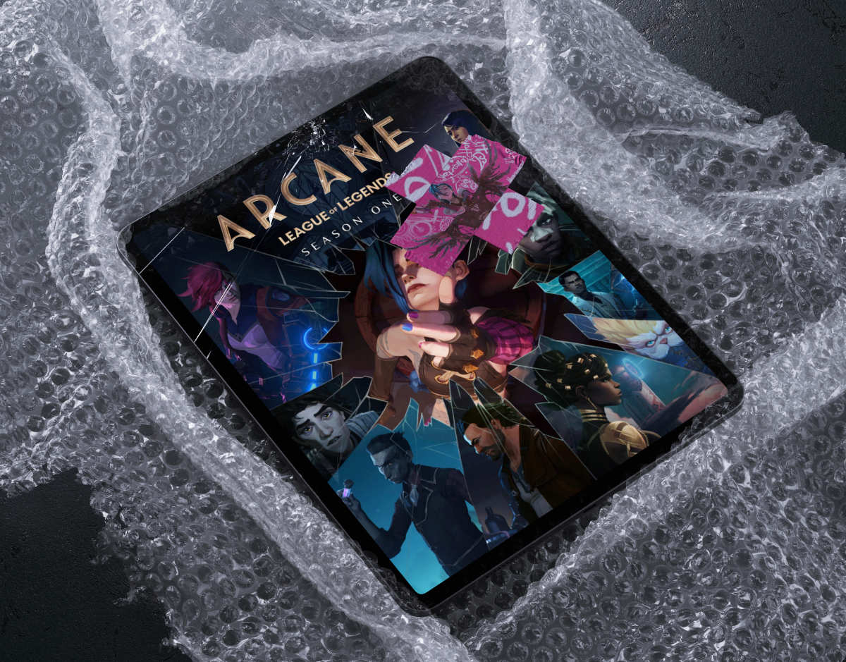 UI/UX Design | Arcane League of Legends animation arcane graphic design interface photoshop serie service tv ui ux webdesign webdesigner website