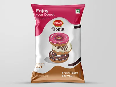 Donut Packaging Design branding graphic design logo ui