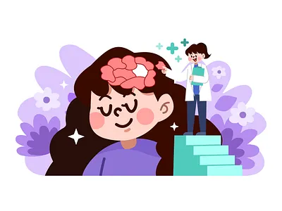 Mental Health Illustration anxiety illustration brain and emotion concept depression concept emotional growth art emotional wellness art healing mind illustration inner healing illustration mental awareness art mental balance concept mental health illustration mindfulness and healing positive mindset art resilience illustration self care art self compassion illustration stress management illustration therapy concept art trauma recovery art wellbeing illustration