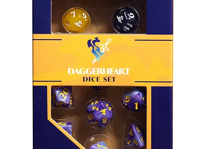 Daggerheart Dice Set Packaging branding critical role design dice dice packaging dice set digital fun packaging