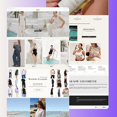 Soon Maternity – Premium Maternity Fashion Website Design .design 3d animation branding design development fashion graphic design illustration logo shopify ui vector webdesign webflow website wordpress