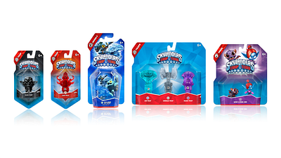 Skylanders Trap Team Packaging Suite branding fun fun shape packaging skylanders unique video games