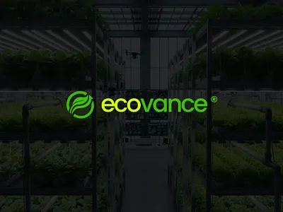 BRANDING FOR ECOVANCE - REVOLUTIONARY ENERGY & FARMING brand design brand identity branding graphic design illustration logo design