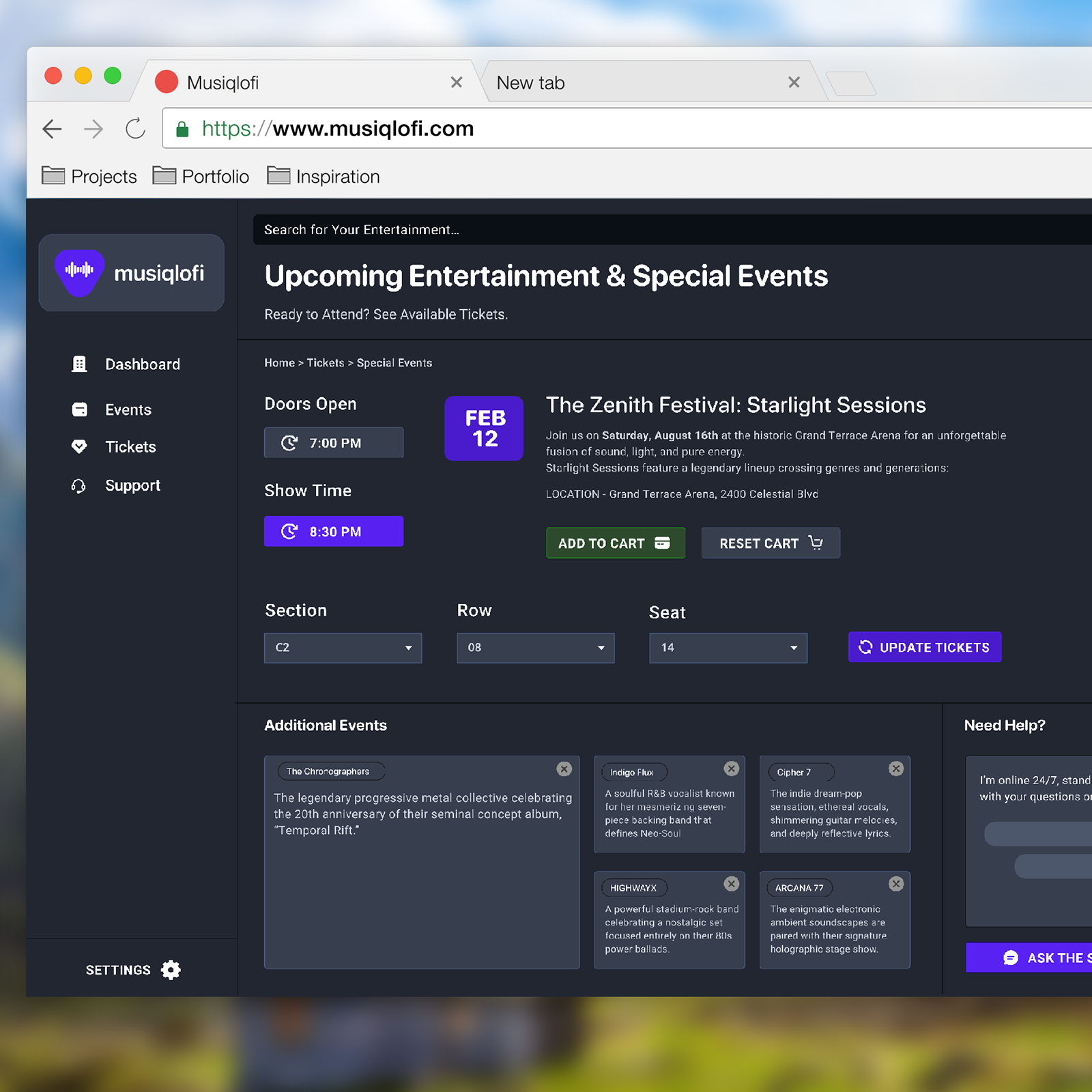 Musiqlofi - User Interface branding design graphic design uiux