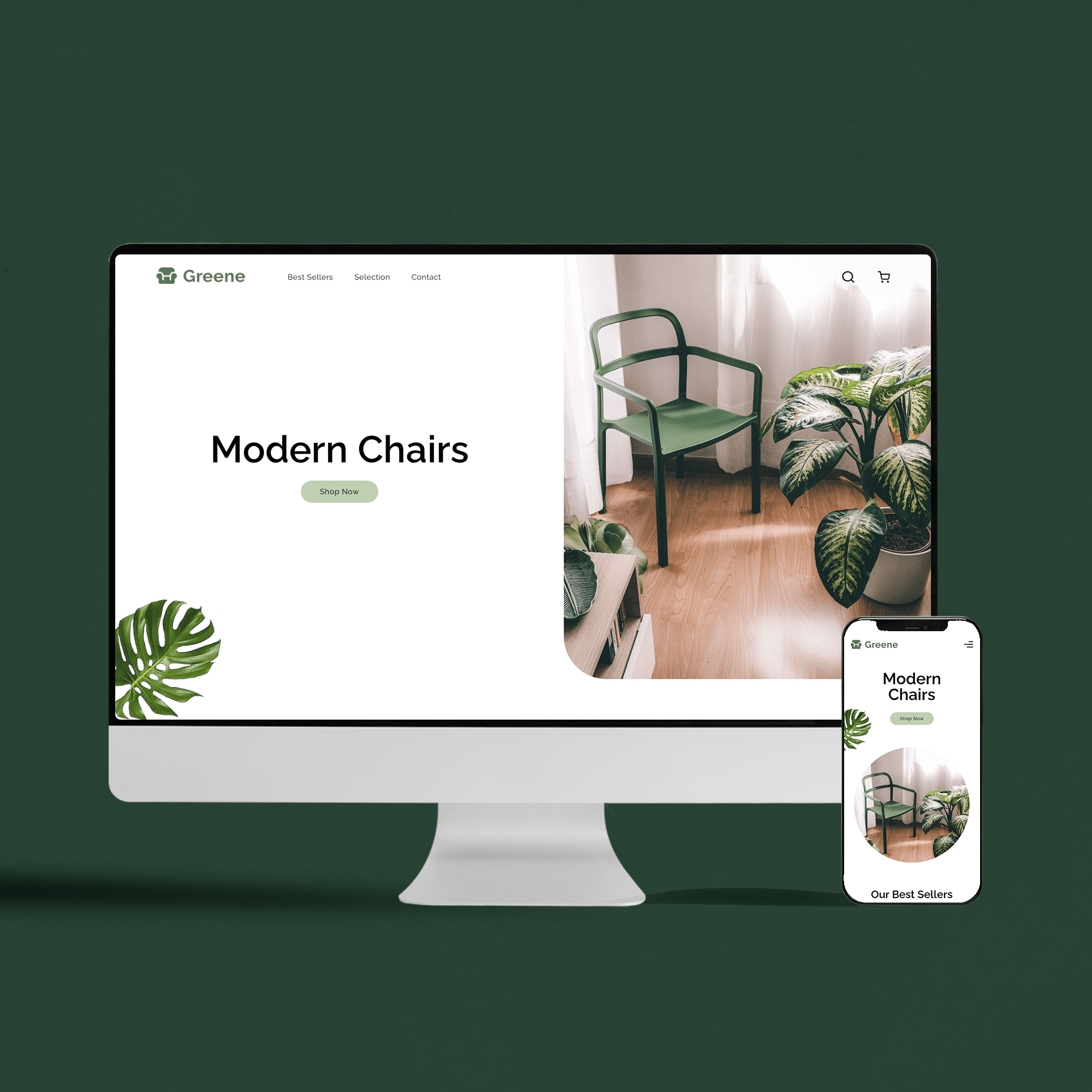 Responsive Minimalist Web Design business clean codepen css html landing page minimalist shop ui ux web design website