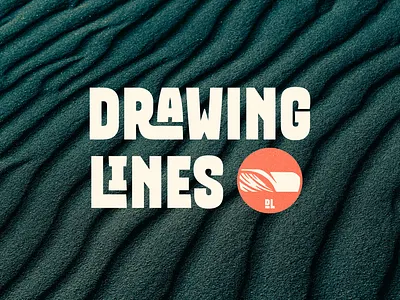 Drawing Lines Logo beach beach logo branding branding logo hand drawn hand drawn logo illustration retro retro logo summer surf surf logo surfboard surfboard logo tropical tropical logo wave logo
