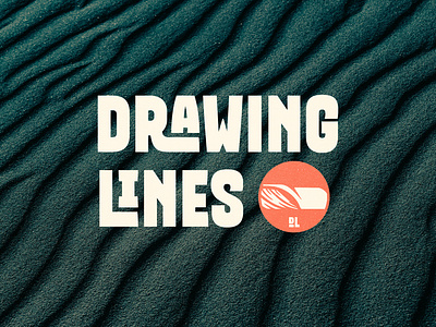 Drawing Lines Logo beach beach logo branding branding logo hand drawn hand drawn logo illustration retro retro logo summer surf surf logo surfboard surfboard logo tropical tropical logo wave logo
