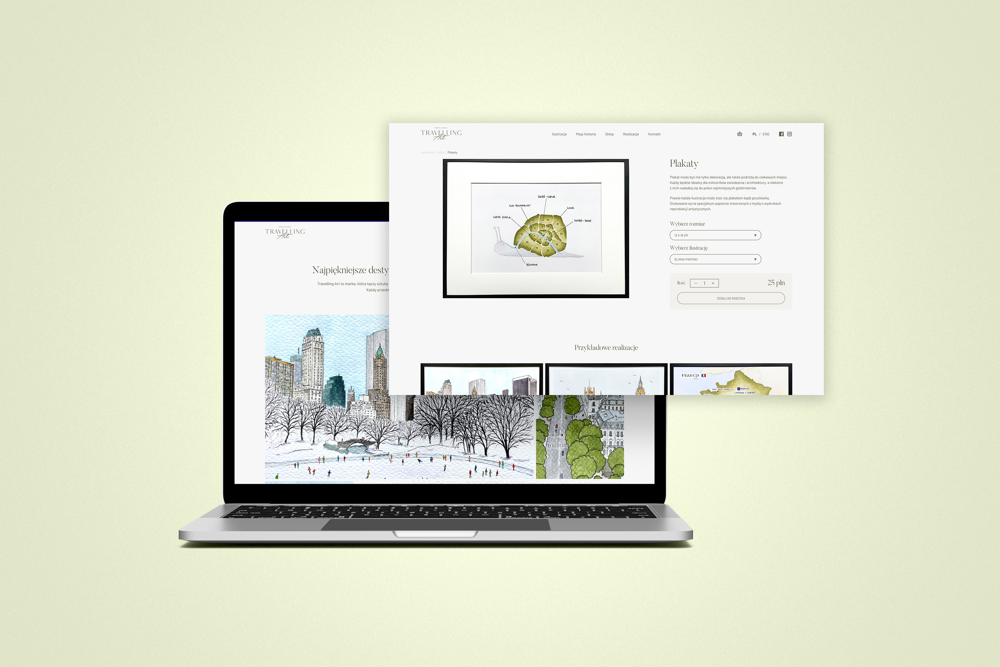 Travelling Art / Website e commerce figma graphic design ui ui design uiux uiux design user experiece user interface ux ux design web web design website www