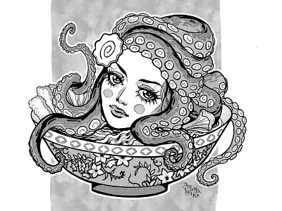 Ramen Girl illustration