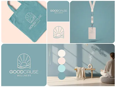 Wellness Logo Design | Minimal Brand Design brand branding design designer flat geometric graphic design icon identity lineartlogo logo logo design logodesign minimal minimalist modern visual wellness wellnesslogo