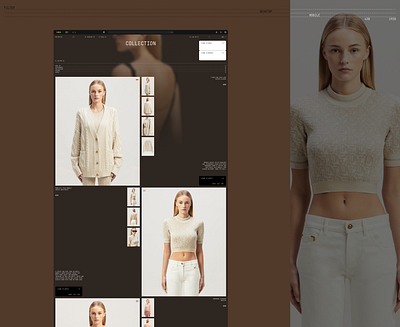 Online Clothing Store Framer Template apparel cart checkout clean clothing collection ecommerce fashion filters framer modern productlist responsive seo storefront template ui ux webdesign website