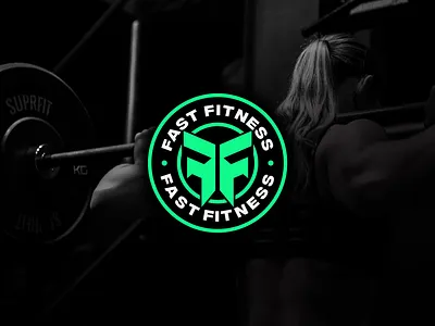FF Initial Logo Monogram for Fast Fitness, Logo Design, Branding badge design display emblem fast ff initial fitness font graphic design gym hand lettering illustration lettering lifting logo logo badge logo type monogram muscle