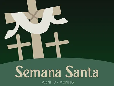 Holy Week Social Media Posts branding design graphic design illustration layout vector vector illustration