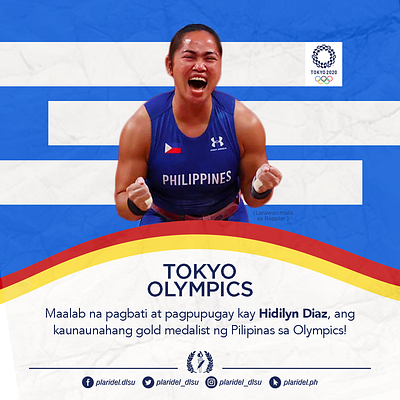 Tokyo Olympics Social Media Post branding design graphic design layout social media sports