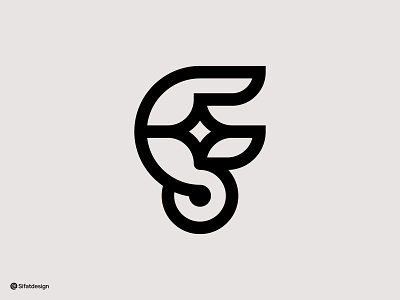 F Star Logo brand mark corporate costom letter creative finance fintech logo icon letter f logo mark minimal modern star symbol tech technology type visual identity