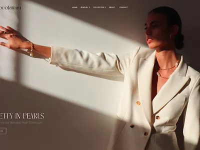 Website Design for Chocolateau 3d design branding design ecommerce jewelry photography shopify ui ui design visual design visual identity visual storytelling website design