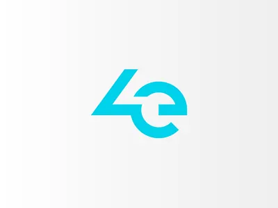 Letter 4E Logo Design 4e 4e icon 4e logo ae logo brand branding design e logo icon identity letter 4e lettermark logo logo design logo designer logomark logotype