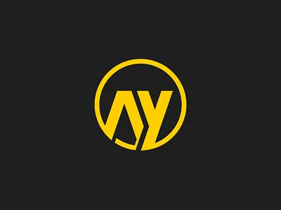 Letter AY Logo Design ay ay circle ay icon ay logo brand branding design icon identity initial ay letter ay lettermark logo logo design logomark logotype