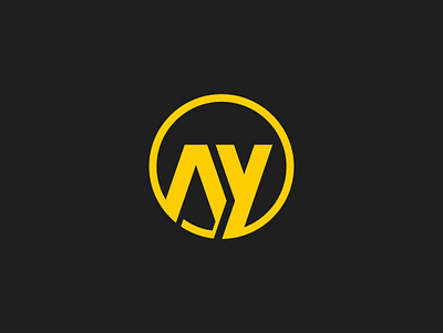 Letter AY Logo Design ay ay circle ay icon ay logo brand branding design icon identity initial ay letter ay lettermark logo logo design logomark logotype