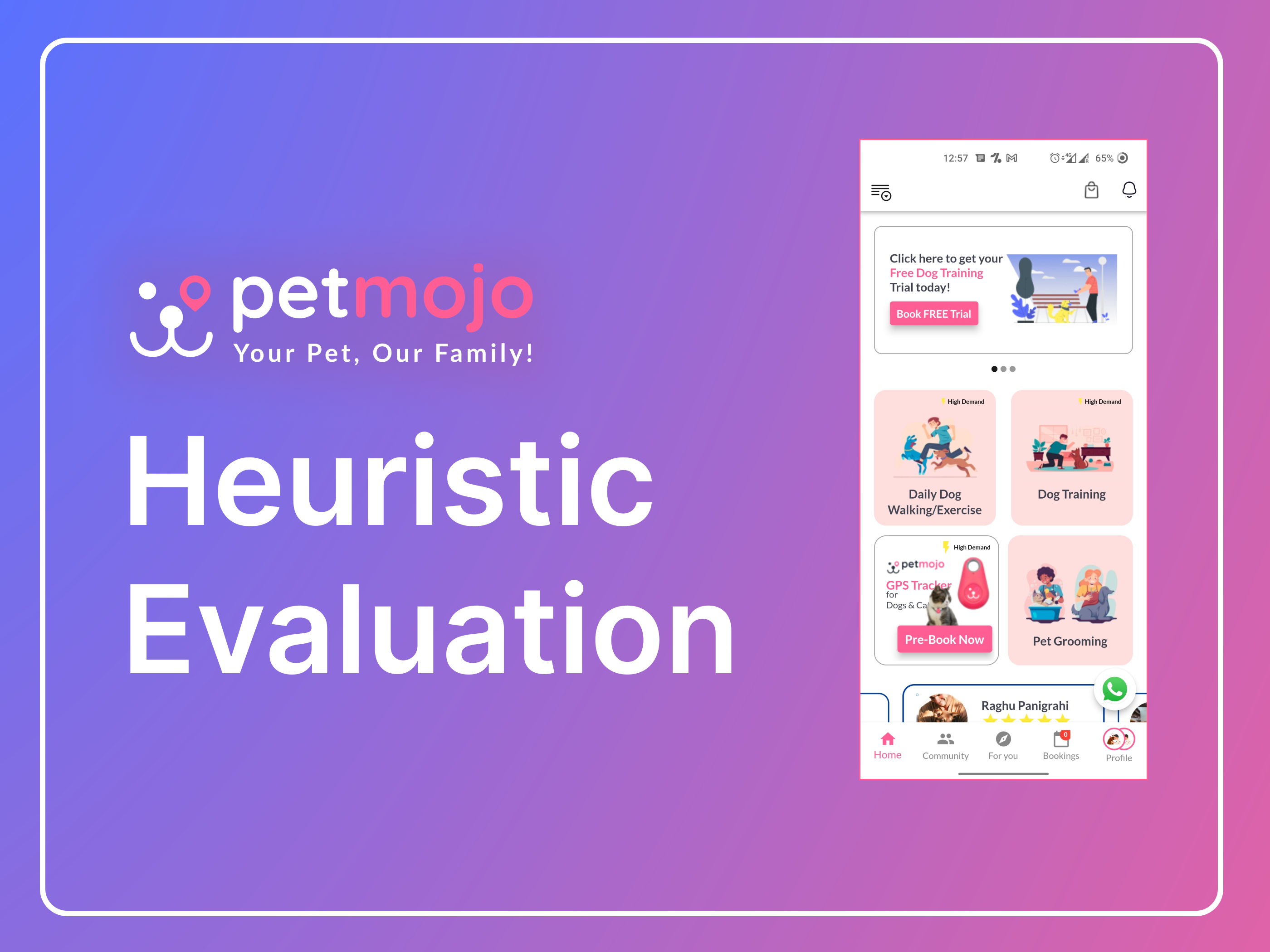 Heuristic Evaluation | Neilsen's Heuristic | Usability Study
