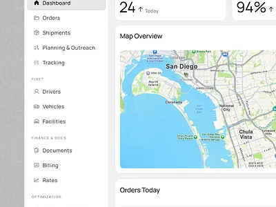 RouteLogic — Route Optimization Dashboard app appdesign branding dashboard design graphic design illustration logo map mobileapp route ui vector
