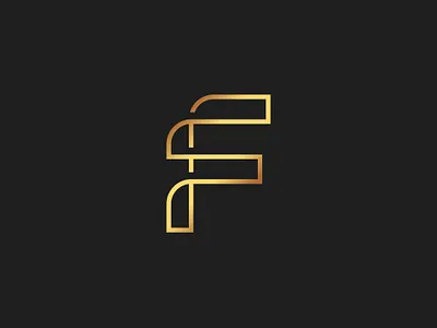 Letter F Logo Design alphabet brand branding design elegant logo f f icon f line f logo icon identity initial f letter f lettermark logo logo design logo designer logomark logotype minimalist logo