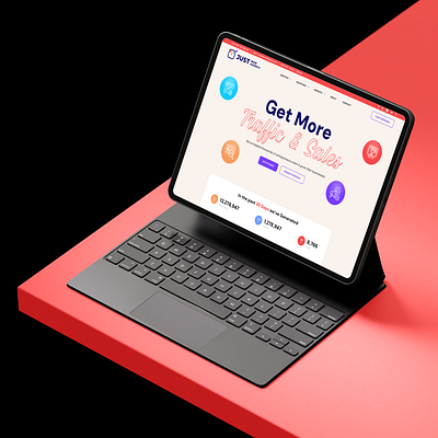 Just Web Agency agency web branding business clean company creative creative agency design design studio digital marketing just web agency landing page logo marketing agency modern portfolio saas uiux web app webflow