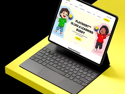 Joyjano.com - Playshirts Webpage branding clean e commerce design joyjano.com landing page learning buddy logo modern playground playshirts product page products responsive sportswear t shirt design uiux webflow wordpress