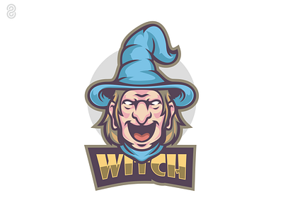 Witch Mascot Logo Design branding design graphic design illustration logo vector