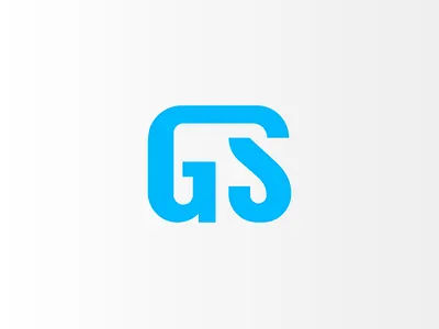 Letter GS Logo Design ai logo artificial logo brand branding brandmark design gs gs icon gs logo icon identity initial gs letter gs lettermark logo logo design logo designer logomark logotype minimalist logo