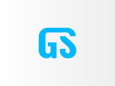 Letter GS Logo Design ai logo artificial logo brand branding brandmark design gs gs icon gs logo icon identity initial gs letter gs lettermark logo logo design logo designer logomark logotype minimalist logo
