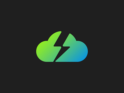 Cloud Lightning Logo Design ai logo artificial logo brandmark cloud cloud energy cloud icon cloud lightning cloud logo cloud storage design energy icon lightning logo logo design logo designer logomark minimalist logo negative space tech logo