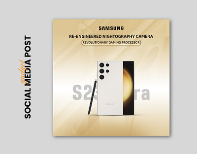 Smartphone – Social Media Post Design digital marketing facebook post design gadget branding instagram post mobile tech modern design product promotion smartphone design social media post tech poster