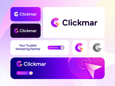 Tech, Marketing, Click, ecommerce, shop, Digital C Logo branding agency logo animation app icon branding business logo click logo colorful logo corporate logo ecommerce logo gradient logo letter c logo logo mark symbol identity logos marketing logo modern logo mouse cursor logo online shop logo print startup logo vibrant logo