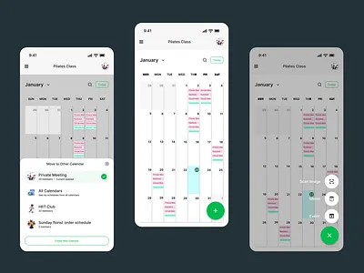 TimeTree Mobile App Redesign @academy rq @rasheed ux figma ui
