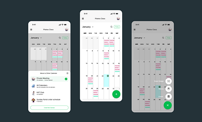 TimeTree Mobile App Redesign @academy rq @rasheed ux figma ui