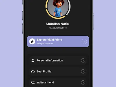 User Profiles @academy rq @rasheed ux figma ui