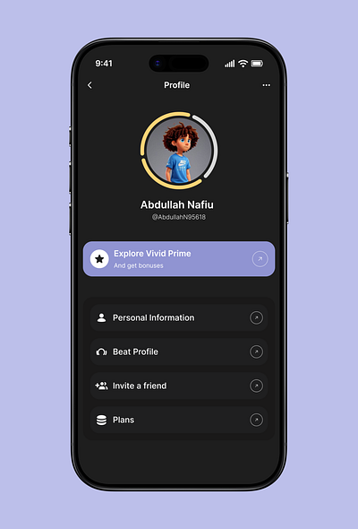 User Profiles @academy rq @rasheed ux figma ui