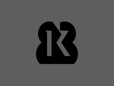 83 mark 83 3 8 graphic design k monogram logo logotype mark logomark