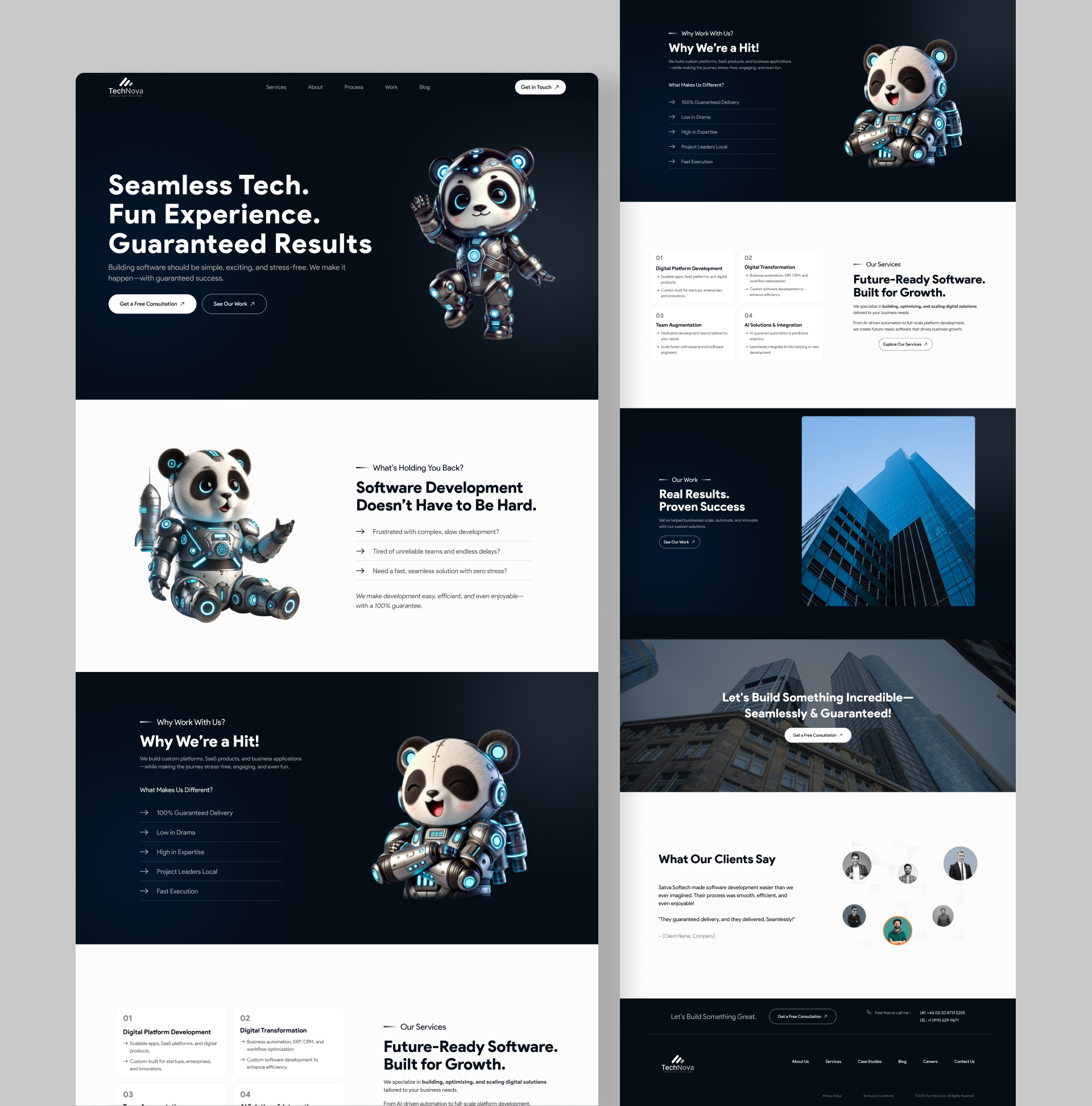 TechNova Website Design creativedesign design designinspiration designsystem designthinking digitaldesign dribbble figmadesign futuredesign graphic design illustration modernwebsite techdesign techwebsite ui uiux uxdesign webdesign websitedesign websiteinspiration
