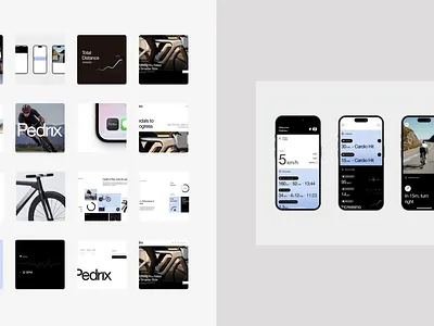 E-Bike App, Website, Dashboard and Branding all in one Motion bento branding bike app brand identity branding cycling dashboard e bike e bike dashboard e bike website e cycle electric vehicle landing page minimal branding mobile app mobile app design motion motion graphics smart commuting web design website design