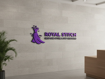 Elegant Fashion Dress Logo for Boutique and Apparel Branding boutique branding clothing design dress fashion feminine illustration logo luxury minimal style tshirt typography vector